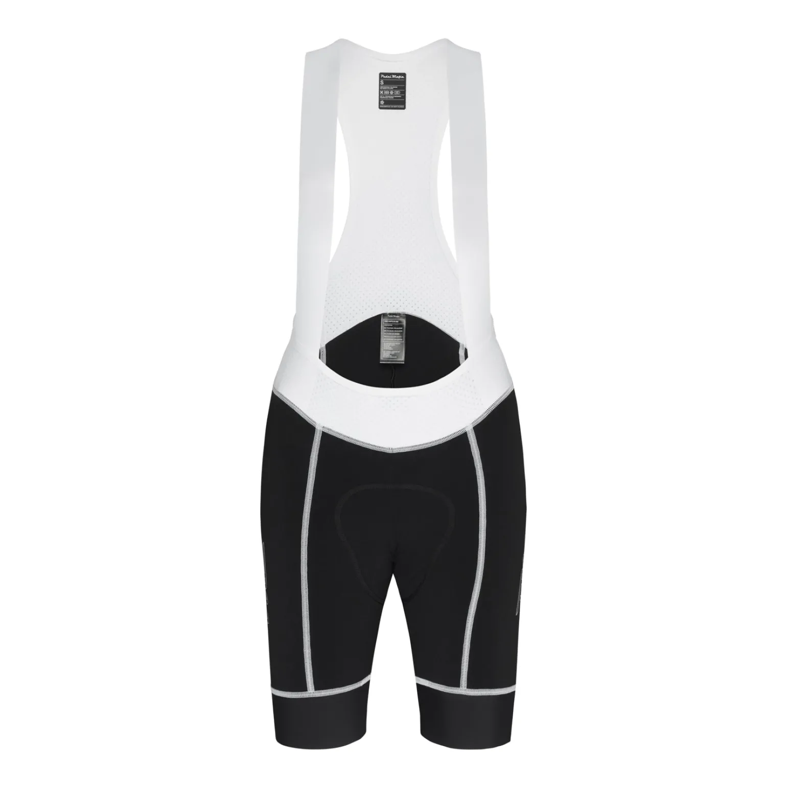 Women's Pro Vapour Bib Black White